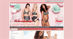 Desktop Screenshot of maternityshop.de